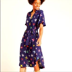 Anthropologie - Maeve Butterfly Flutterby Dress - Size Medium